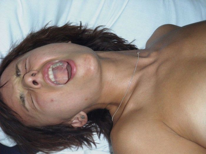 Фото лиц тёлок во время оргазма